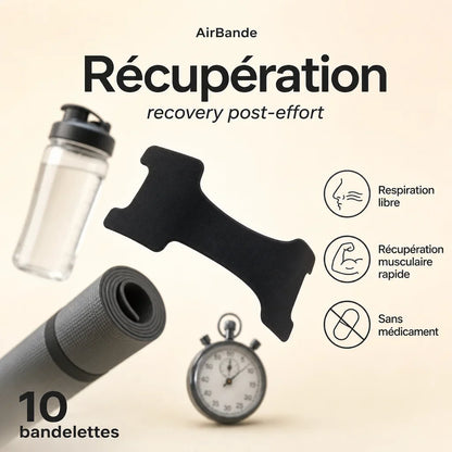 [Scale AI] benefits_list — AirBande Récupération — Bande nasale post-effort