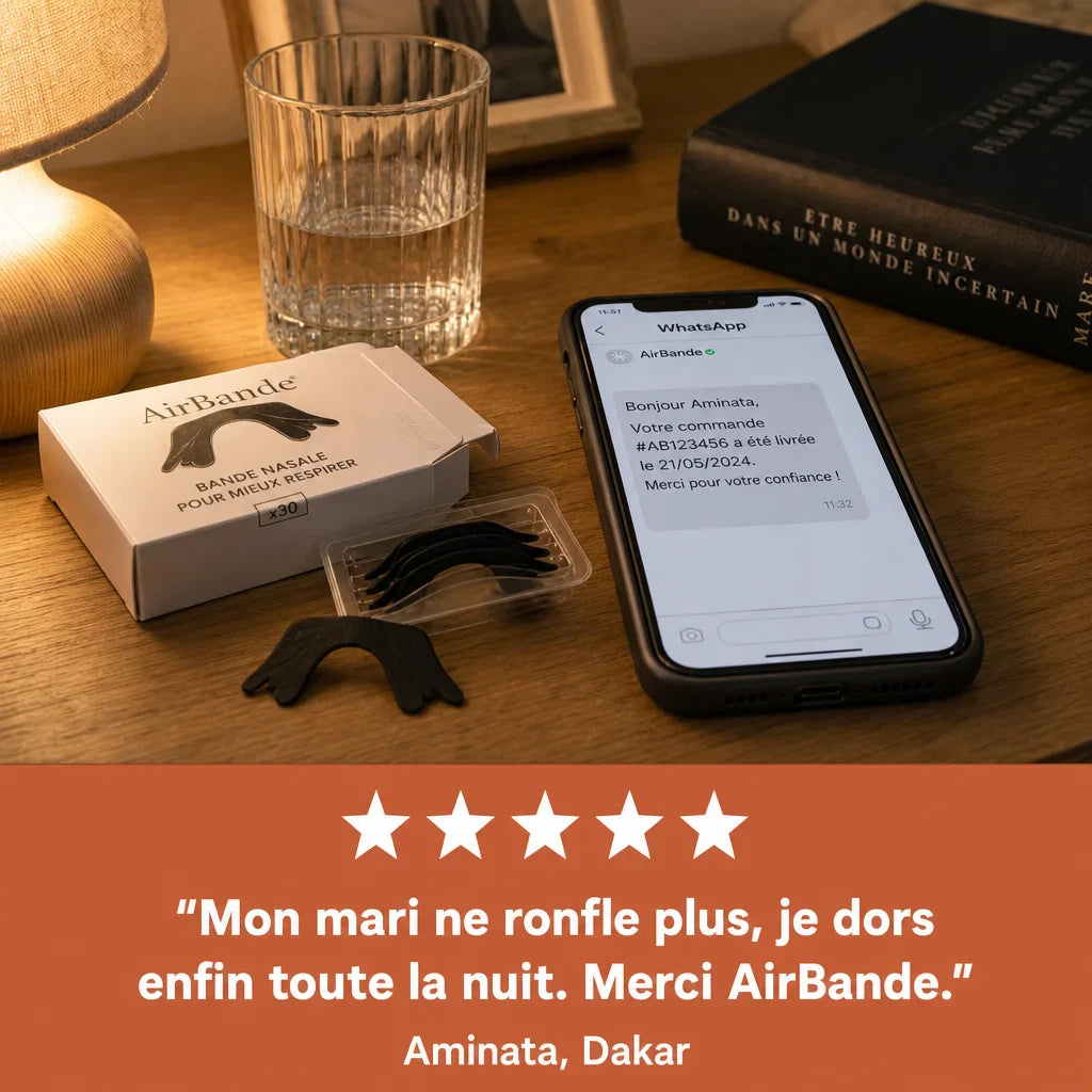 [Scale AI] social_proof — AirBande Sommeil — Bande nasale anti-ronflement